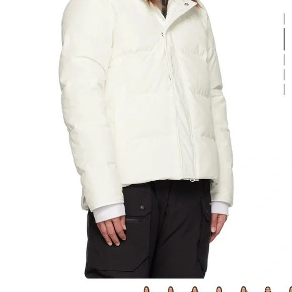 RARE White Canada Goose MacmillanParka HUMANATURE / Medium
